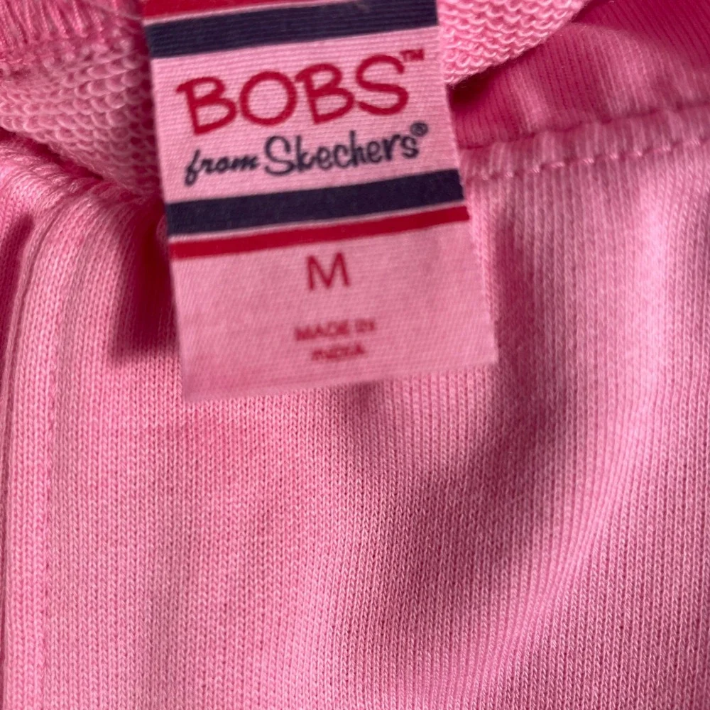 BOBS from‎ Skechers Pink Ombre Sweatpants Size M Elastic Waist Lounge Joggers